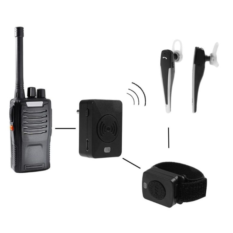 Walkie Talkie Motorola Wireless PTT Bluetooth Headset Mhead TwoWay