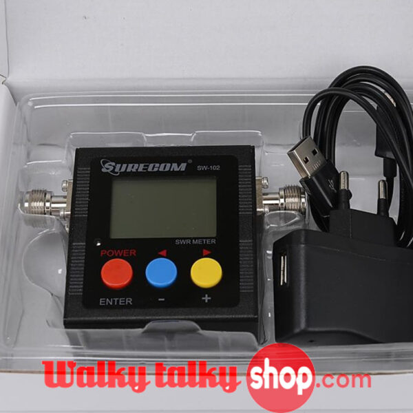 SURECOM SW-102 V.S.W.R. POWER METER WITH SO239 connector - Image 3