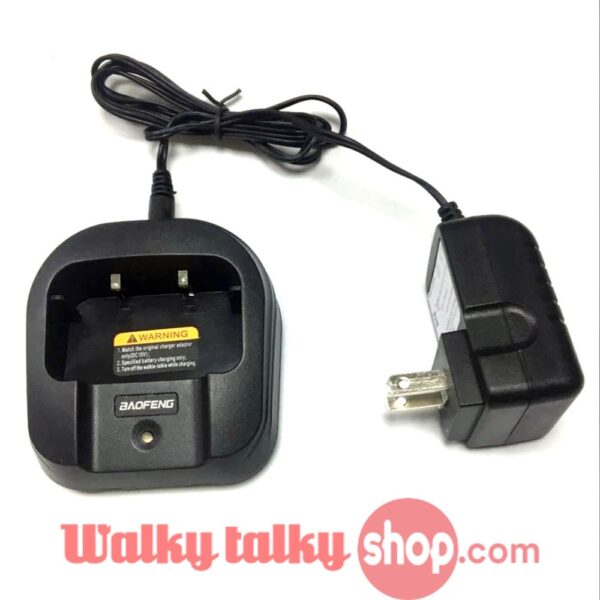 Desktop Charger with Adapter for Baofeng BF-UVB2 PLUS Two Way Radio Free Shipping - Image 2