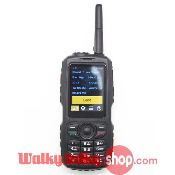Talinfone A17 IP67 Waterproof Zello Analog PTT Walkie Talkie Android Smartphone Enhanced GSM WCDMA Factory Direct