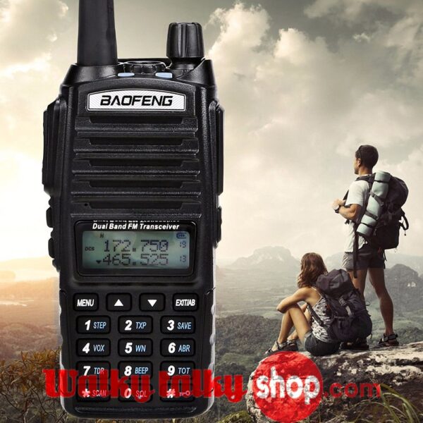 Cheap Baofeng UV-82 5W/1W Dual Band UHF VHF Handheld Walky-Talky