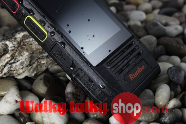 Runbo H1 4G LTE Tri-proof 4W DMR PTT Analog Radio Smart Phone - Image 4