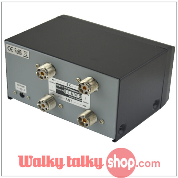 Nissei DG-503 Digital SWR Watt Meter 1.6-60MHz/125-525MHz - Image 4