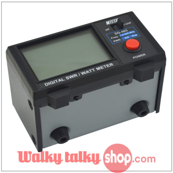 Nissei DG-503 Digital SWR Watt Meter 1.6-60MHz/125-525MHz - Image 3