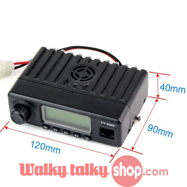 Small Car Mobile Transceiver LEIXEN VV-808S UHF400-470MHz 10W - Image 4