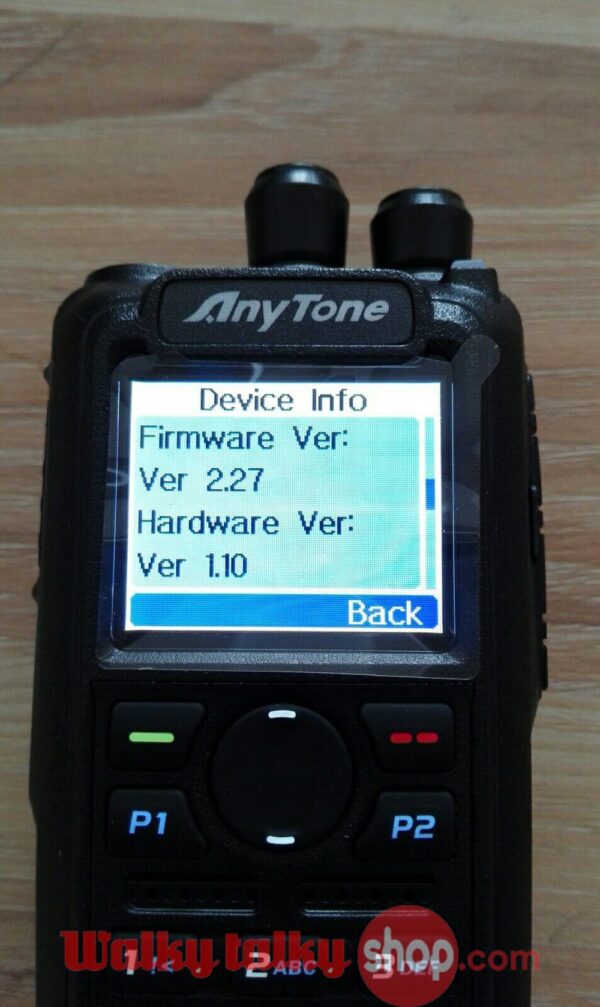 AnyTone AT-D868UV Firmware Ver 2.27 DMR GPS - Image 2