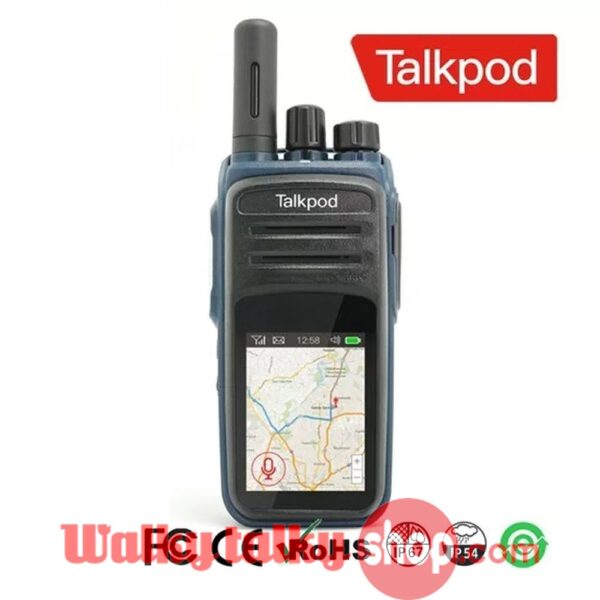 Talkpod N58 Portable PTT Network Radio 3G Wifi Android Touch Screen - Image 2