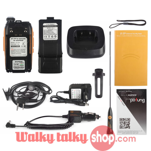 Baofeng GT-3TP MarkIII 8W 3800mAh Battery VHF UHF Ham Walkie Talkie - Image 6