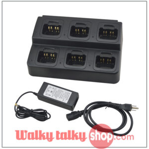 Smart 6 Way Multi-unit Charger for Motorola HT1250,GP328,GP340,GP380