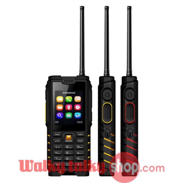 ioutdoor T2 Network Radio Phone Keypad Unlocked Walkie Talkie UHF IP68
