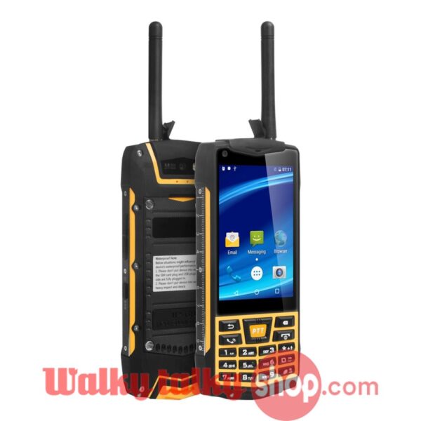 N2 Rugged Phone Android 6.0 Zello Walkie Talkie Touch Screen IP68