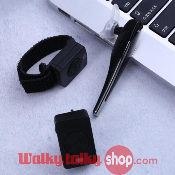 Bluetooth Hands-free Walkie Talkie Wireless Headset 2 Way Pin Plug K M Type - Image 3
