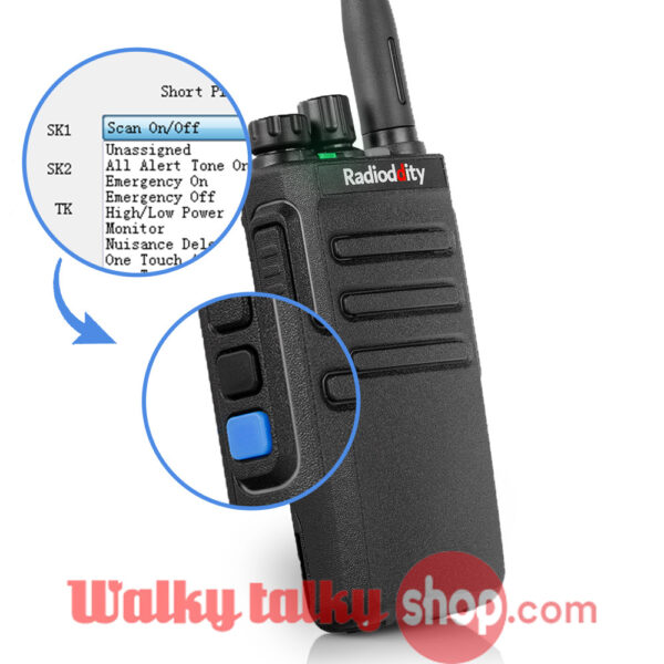 Radioddity GD-77S Dual Time Slot Professional Dual Band DMR Radio - Image 2