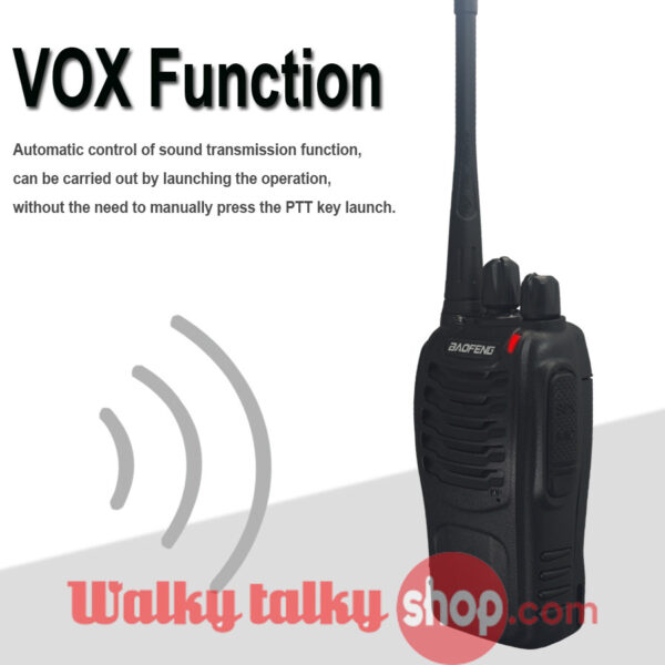 Pofung BF-888s 5W 16CH UHF 400-470MHz Communicator Handheld Radio - Image 3