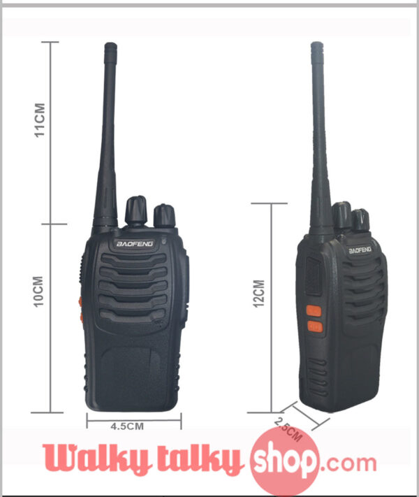 Pofung BF-888s 5W 16CH UHF 400-470MHz Communicator Handheld Radio - Image 2