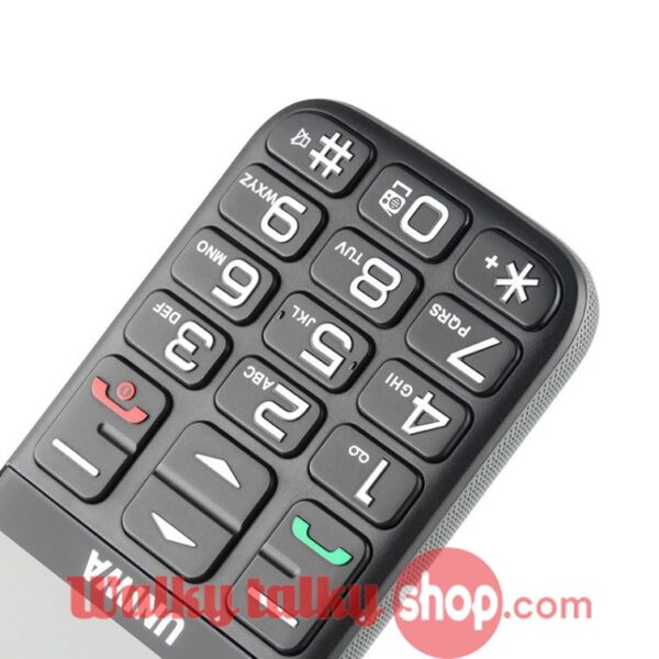UNIWA V808G 2.31 Inch Curved Screen 3G Old Man Mobile Phone - Image 5