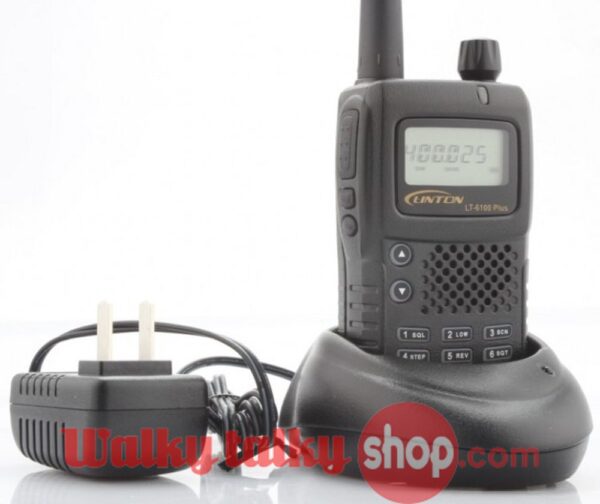 LINTON LT-6100 Plus UHF VHF Handheld Walky-Talky For Sale - Image 5