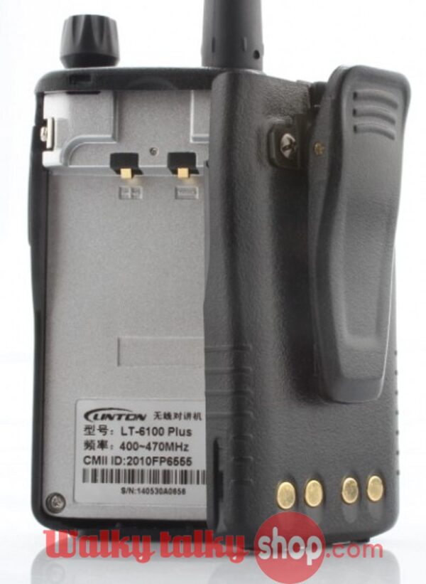 LINTON LT-6100 Plus UHF VHF Handheld Walky-Talky For Sale - Image 3