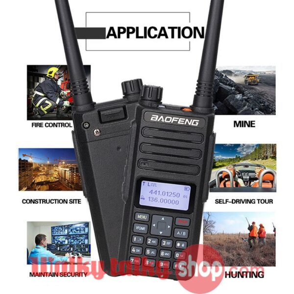 2PCS 2019 Baofeng DM-1801 Digital DMR Radios Compatible With Motorola - Image 2