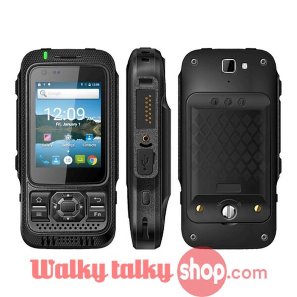 F30 4G LTE Zello Phone 2.4 Inch IP67 Waterproof Android PTT Walkie Talkie