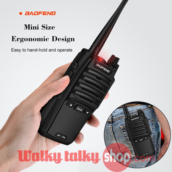 Baofeng BF-T99 UHF INC Noise Reduction Mini Handheld Radio - Image 3