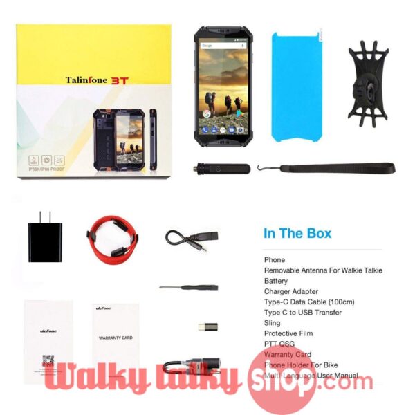 4G LTE DMR Zello Tri-proof Digital Walkie Talkie Smartphone - Image 10