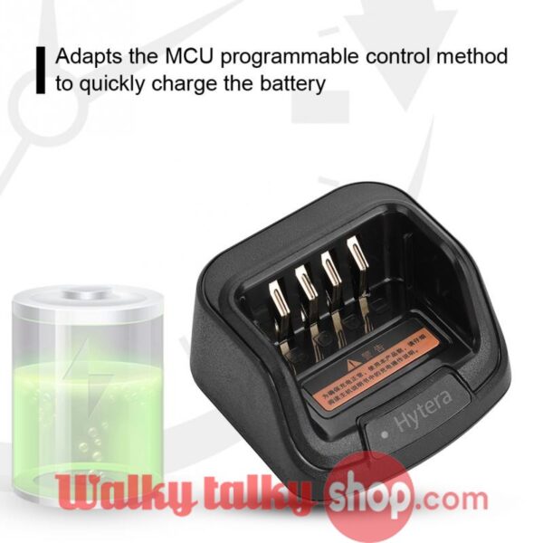 CH10A07 Rapid Charger MCU 12V DC 1A 850mAh for Hytera Two Way Radio - Image 2