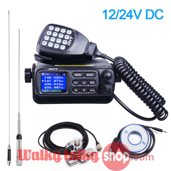 QYT KT-5800 12/24V Dual Band Mini Mobile Radio for Car Truck