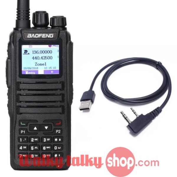 USB Data Cable for Baofeng DM5R DM-1701 DM-1801 DM-5R Plus Radio