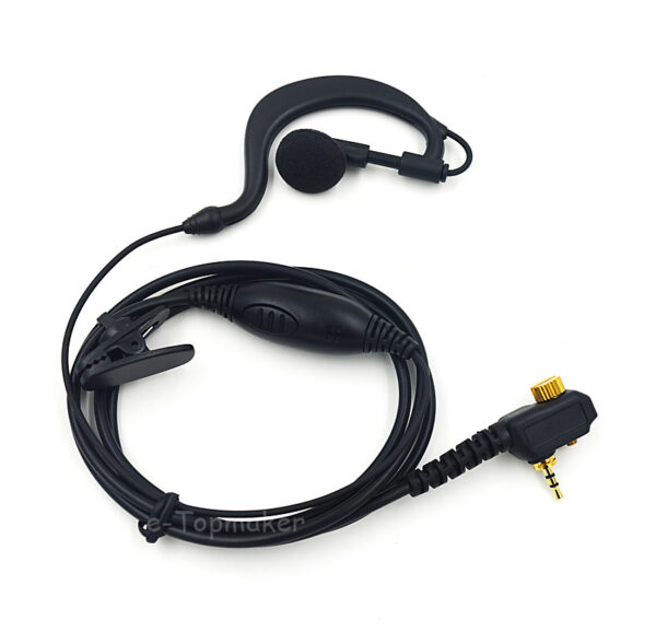 Motorola MTH800 MTP850 MTH650 MTH850 MTS850 Earpiece FBI PTT Police Headset Mic