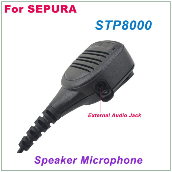 Motorola Sepura STP8000 Handheld Shoulder Remote Speaker PTT Mic - Image 4