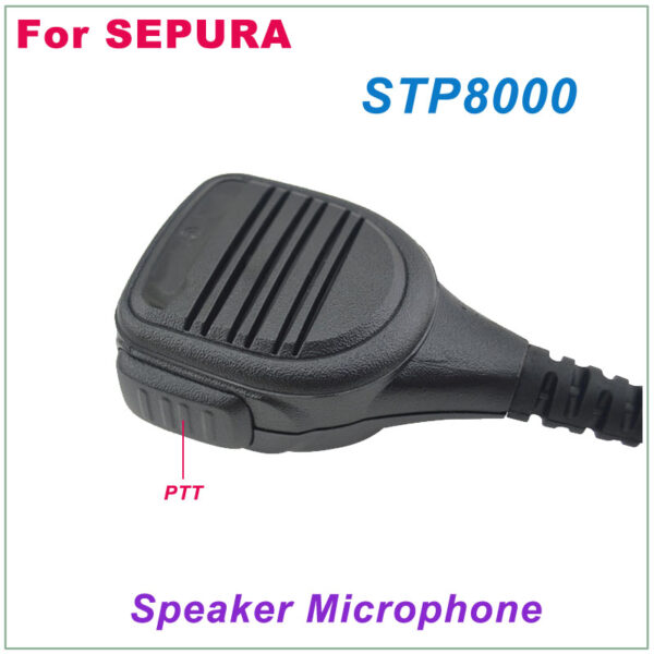 Motorola Sepura STP8000 Handheld Shoulder Remote Speaker PTT Mic - Image 3