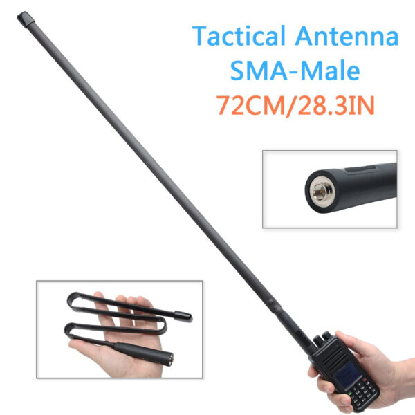 TYT MD380 MD390 Wouxun Yaesu Kenwood SMA-M 72CM Foldable Antenna