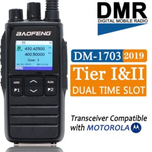 Baofeng DM-1703 VHF UHF Dual Band DMR Transceiver
