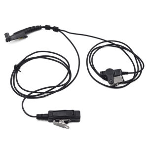 Motorola GP328plus GP338plus Surveillance Earpiece PTT Mic