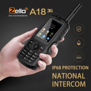 New A18 IP67 Waterproof Zello PTT Android Phone Public Network Intercom