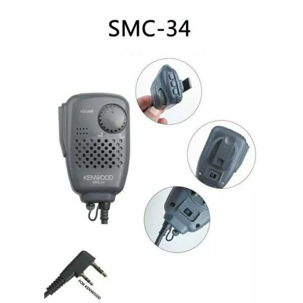 Kenwood TH-F6A TH-F7A TH-K20A TH-K40A TH-G71 Radios PTT Microphone - Image 2
