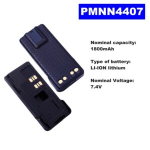 Motorola P8608/8660 DP4601/4801 XPR3300/3500/7500 Walkie Talkie Battery