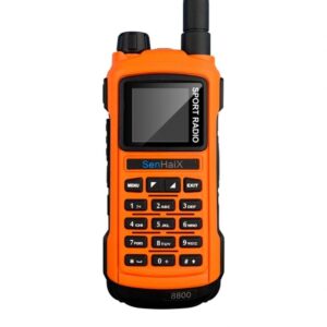 SenHaiX 8800 Rugged Waterproof Bluetooth Programming Dual Band Walkie Talkie