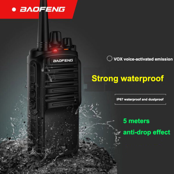 Baofeng BF-R6 5 Meters Anti-drop IP67 Waterproof Handheld Radio