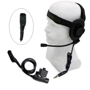 U94 PTT Military Tactical Bowman Elite II Earphone for Motorola XiR P8268 GP338D DGP4150+ XPR6550 etc