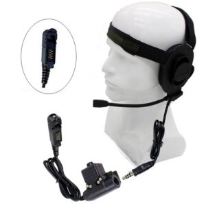 Tactical Peltor Military U94 PTT Bowman Elite II Earphone For Motorola XPR3300 XIRP6600 MTP3150 E8600/8608
