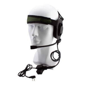 HD01 Tactical Bowman Elite II K Head Walkie Talkie Headphone With U94 Style PTT 2 Pin