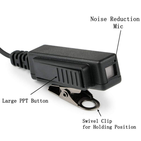 Radio FBI Surveillance Acoustic Air Tube Headset for Motorola HT1000 XTS1500 XTS2500 XTS3000 XTS3500 - Image 2