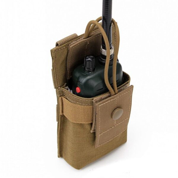 Nylon Case Holder Pouch for Motorola Icom Kenwood Yaesu Vextex Handheld Radio  - Image 4