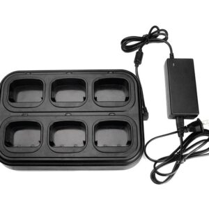 Walkie Talkie  Six way Charger for Baofeng BF-9700 UV-9R Plus BF-A58 BF-UV9R UV-5R UV-XR 