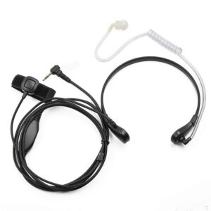 Motorola Radio 2.5mm Headset Throat Microphone for TLKR T80 T60 T5 T7 T5410 T5428 FR50 XTR446