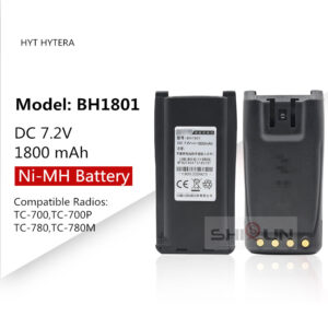 HYT BH1801 Battery Replacement for Hytera TC-700 TC-780M TC-780 TC-700P Radio