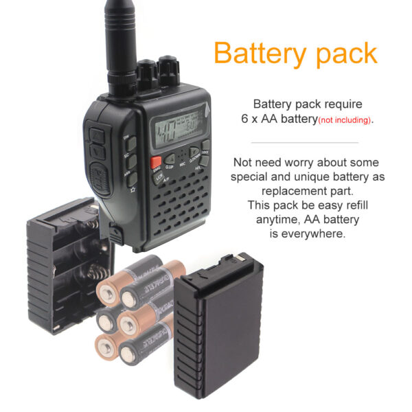 CB Radio 27MHz MR999 PRO CB-270 Walkie Talkie with LCD diaplay 40 Channel AM FM Radio CB270 26.965 - 27.860MHz  - Image 3