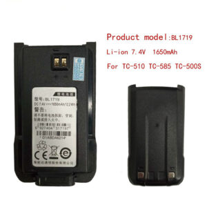 BL1719 li-on 7.4V 1650mAH Battery for Hytera HYT Radio TC-518 TC-580 TC-446S TC-510 TC-585 TC-500S Walkie Talkie 